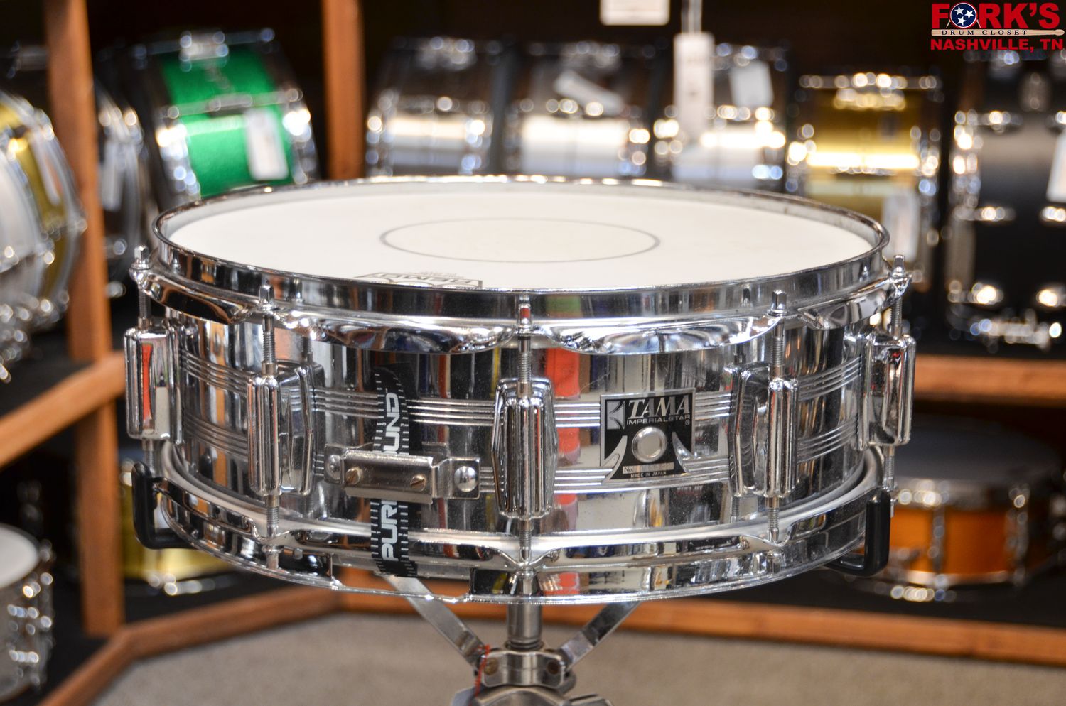 USED 1980&#39;s Tama Imperialstar 5x14 Steel Snare Drum (JD)