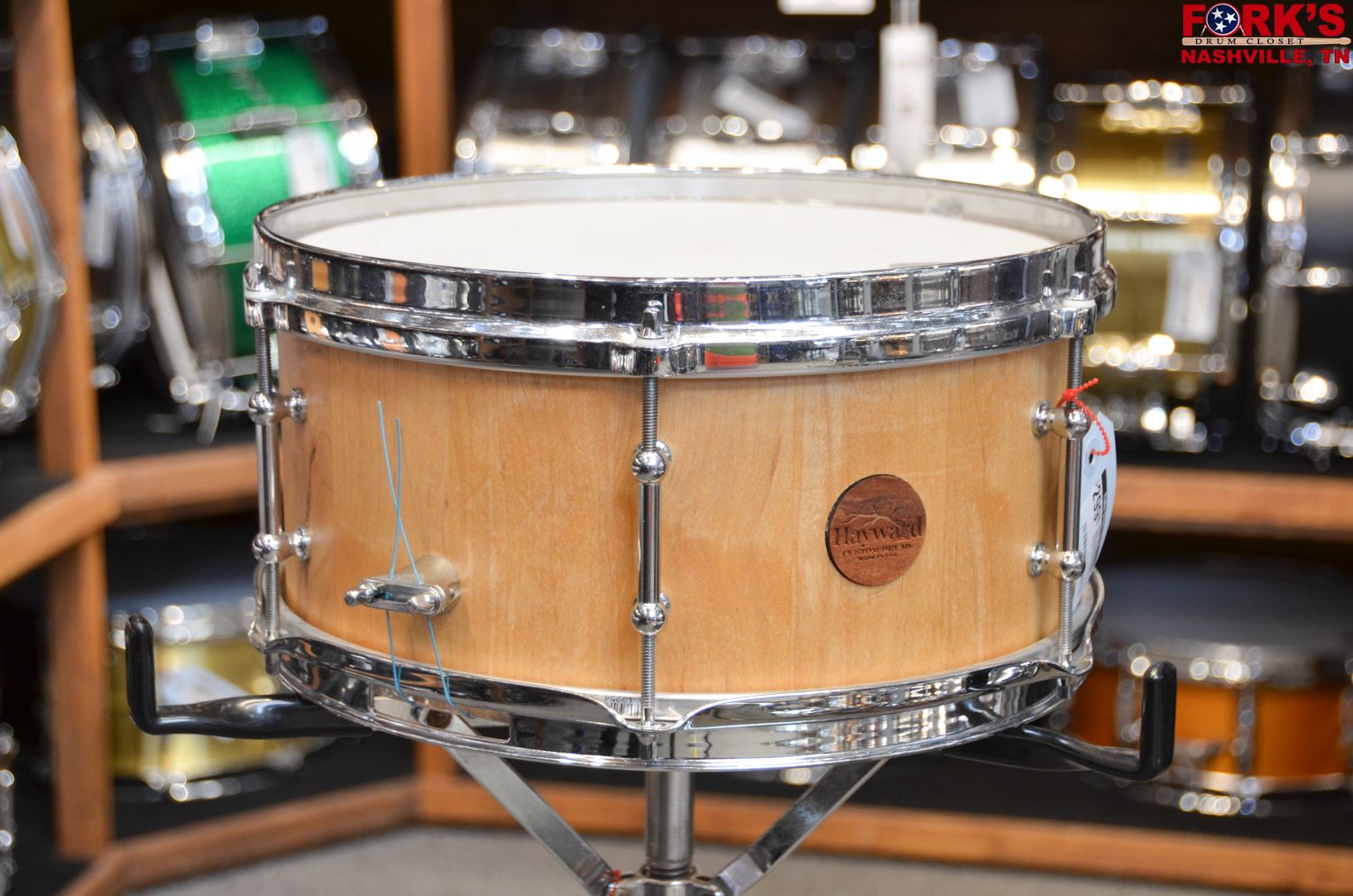 USED Hayward 6x12 Maple Stave Snare Drum