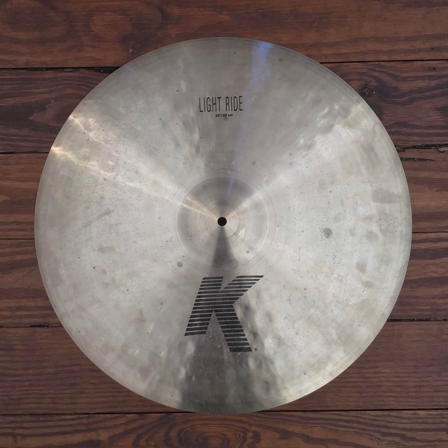 USED Zildjian K 22&quot; Light Ride Cymbal