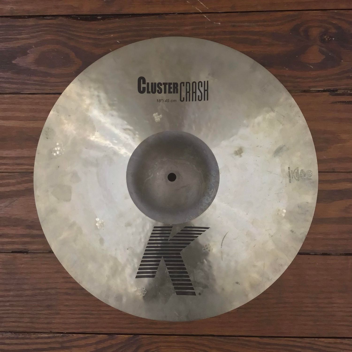 USED Zildjian K 18&quot; Cluster Crash Cymbal