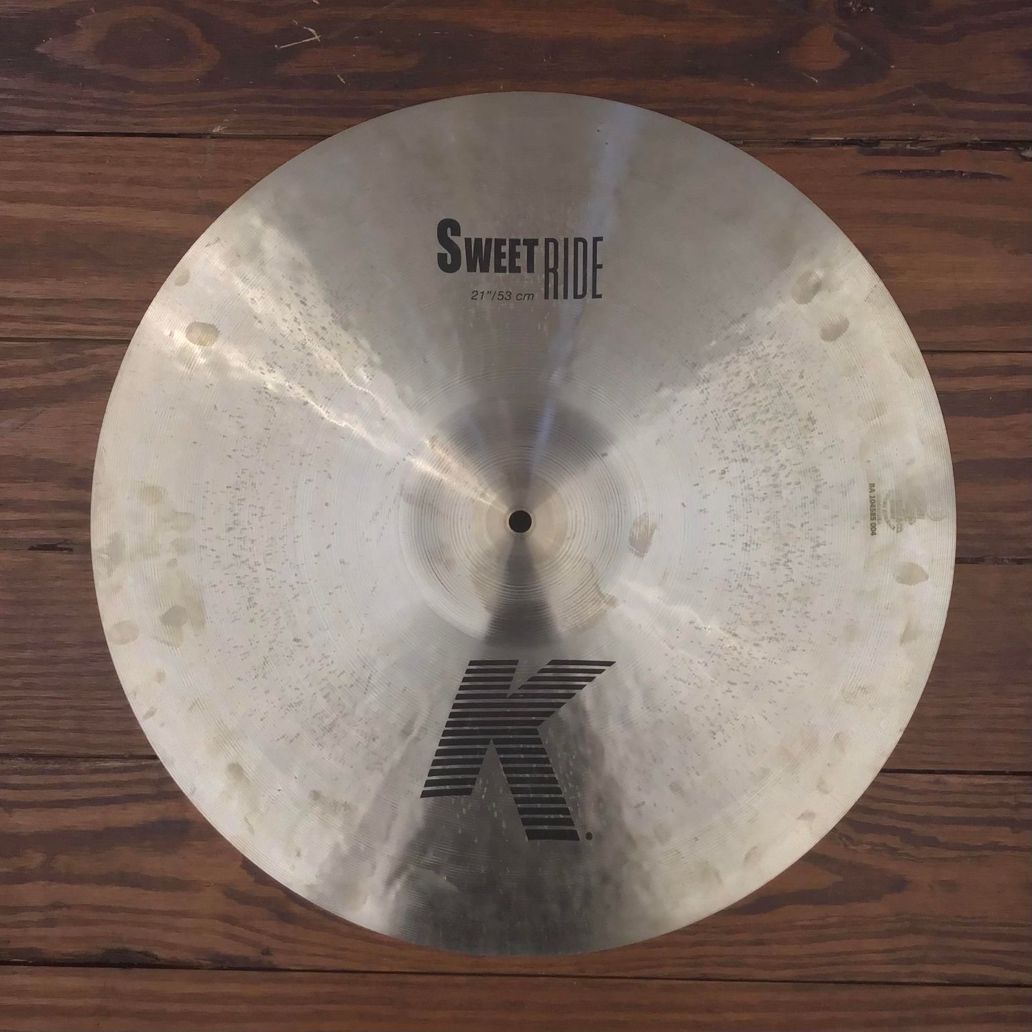 USED Zildjian K 21&quot; Sweet Ride Cymbal