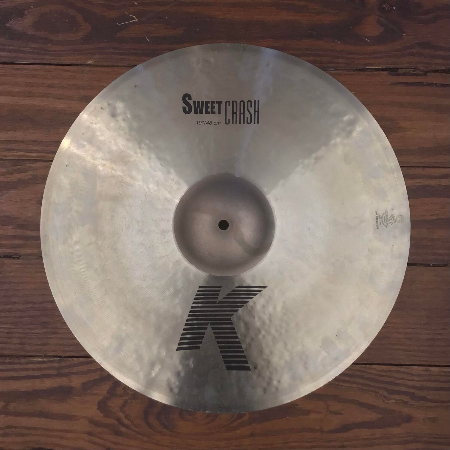 USED Zildjian K 19&quot; Sweet Crash Cymbal