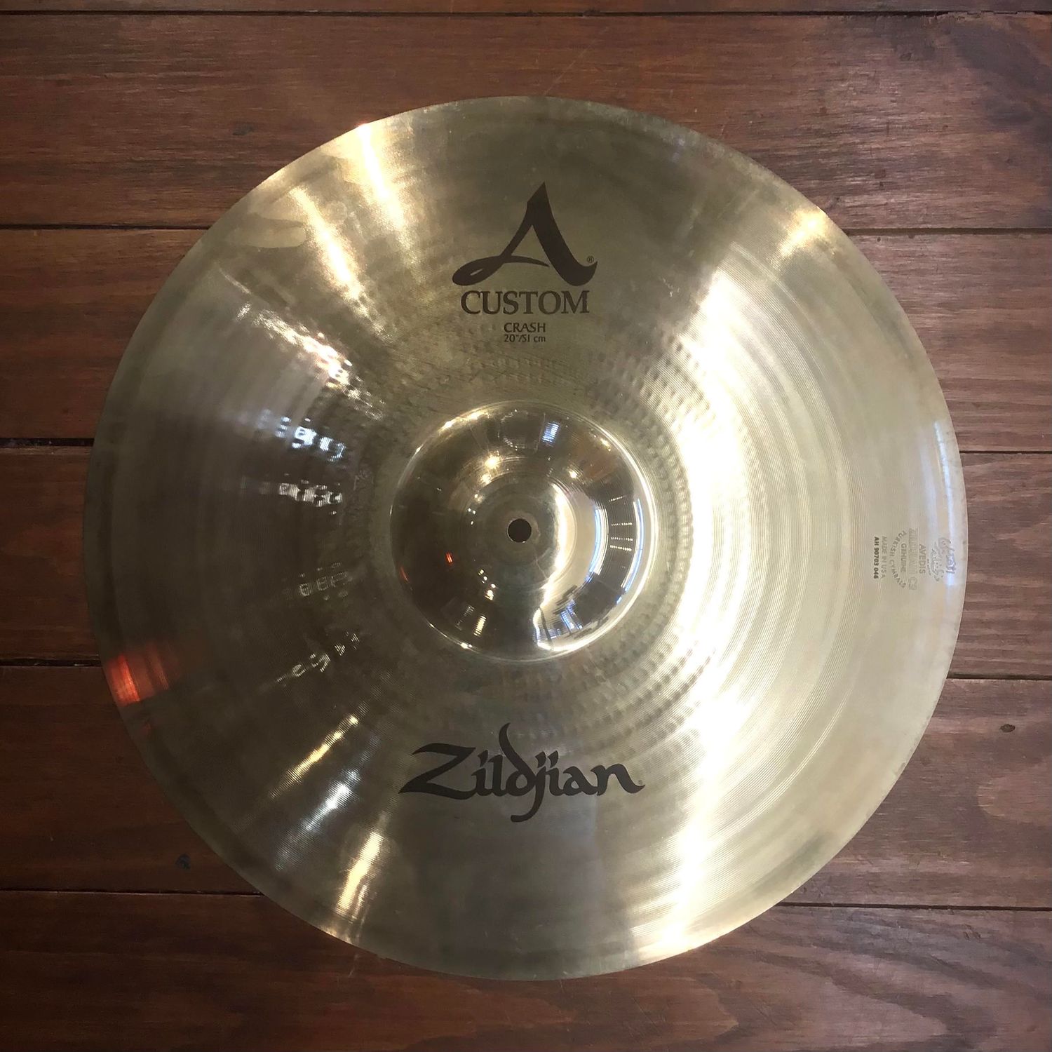 USED Zildjian A Custom 20&quot; Crash Cymbal