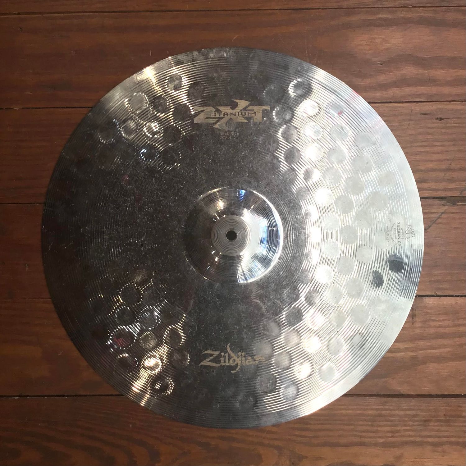 USED Zildjian ZXT Titanium 20&quot; Rock Ride Cymbal