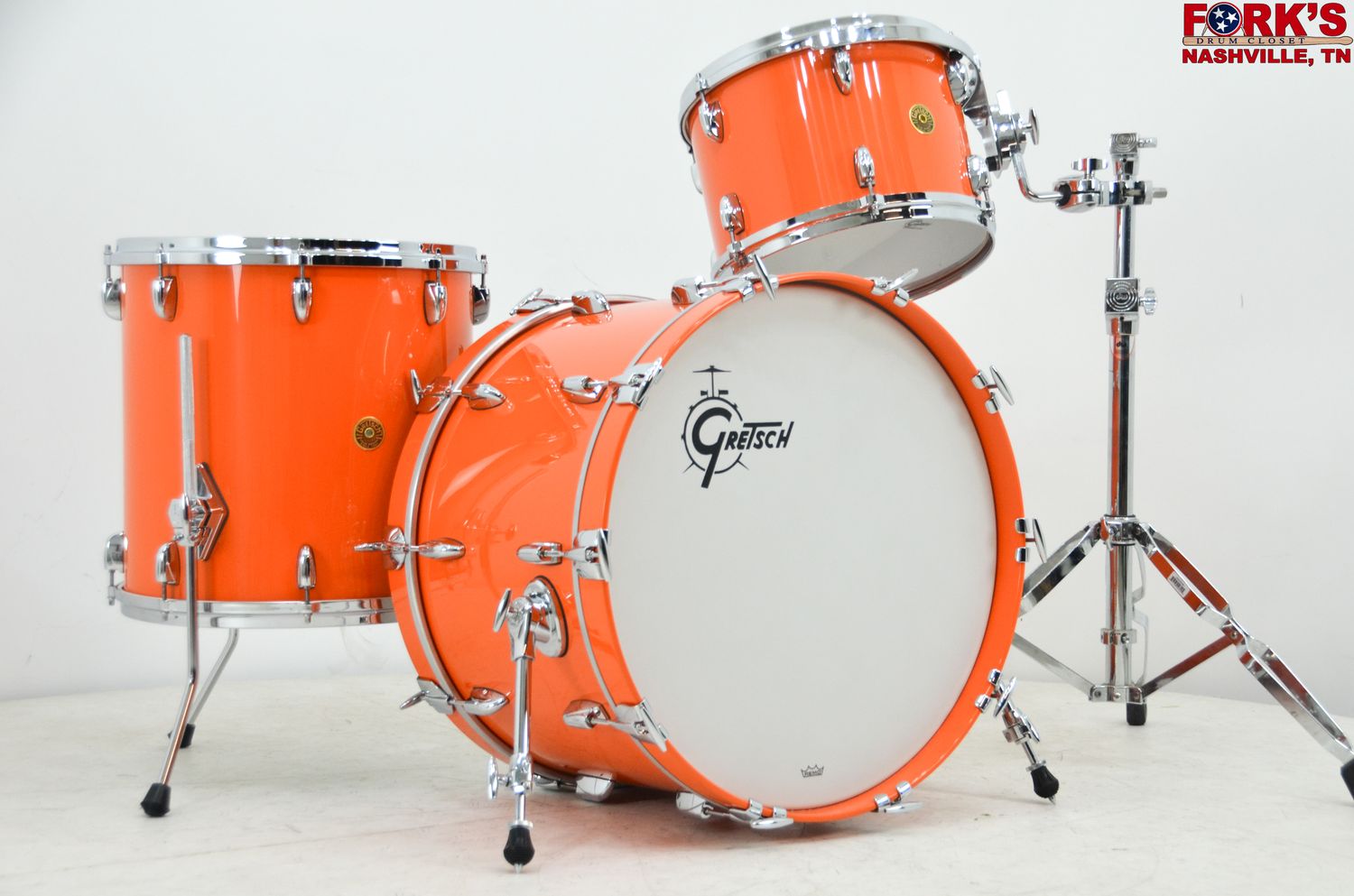 Gretsch USA 3pc Drum Kit - &quot;Gretsch Orange Gloss&quot;