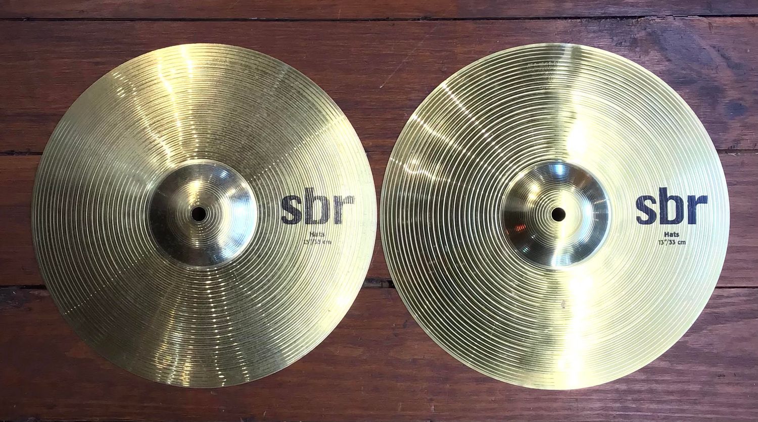 USED Sabian SBR 13&quot; Hi-Hat Cymbals (Pair)