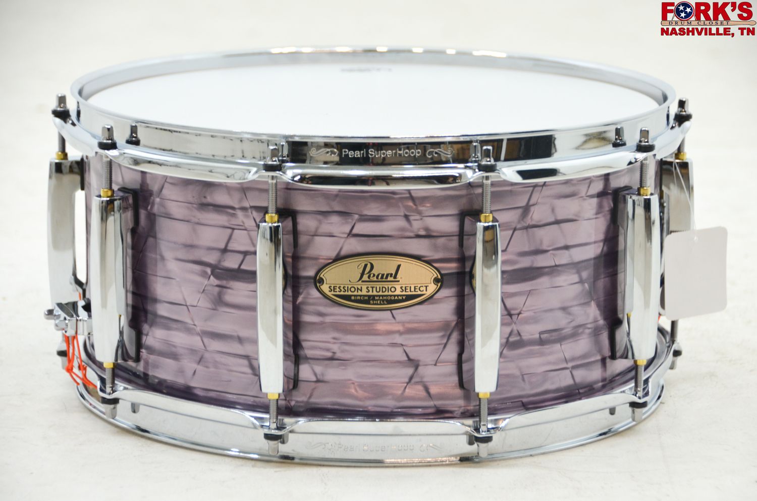 Pearl Session Studio Select 6.5x14 Snare Drum &quot;Amethyst&quot;