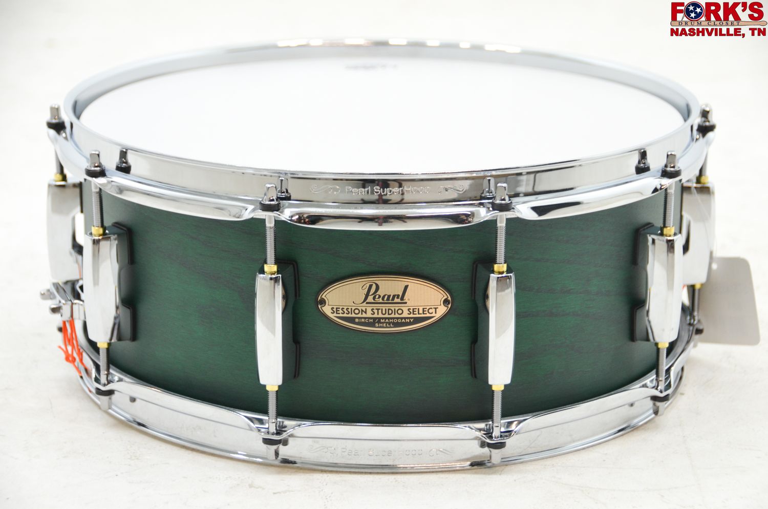 Pearl Session Studio Select 5.5x14 Snare Drum &quot;Emerald Ash&quot;