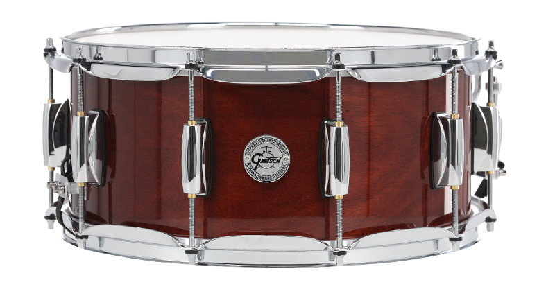 Gretsch 6.5x14 Mahogany/Maple Snare Drum - &quot;Gloss&quot;