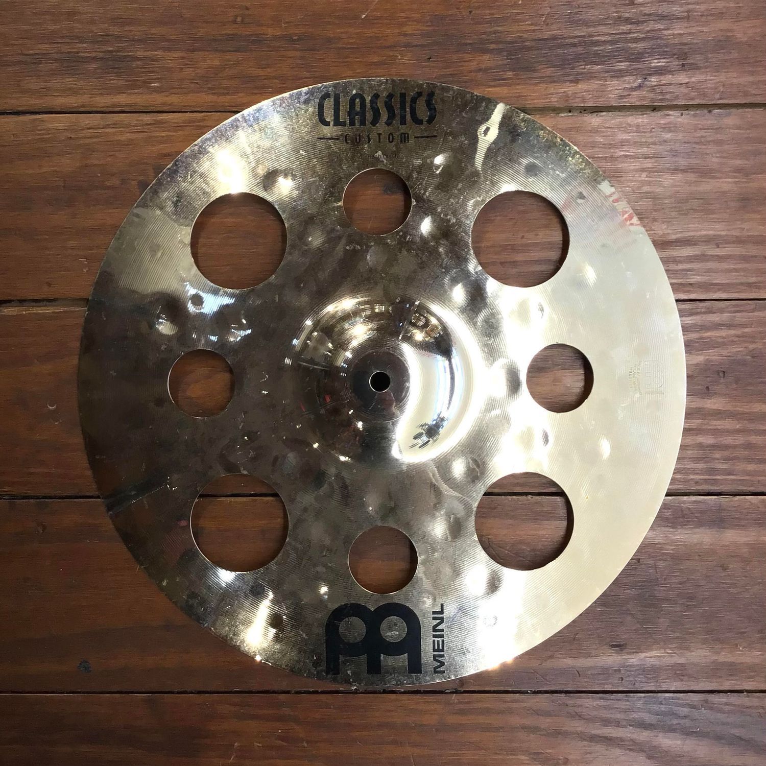 USED Meinl Classics Custom Brilliant 16&quot; Trash Crash Cymbal