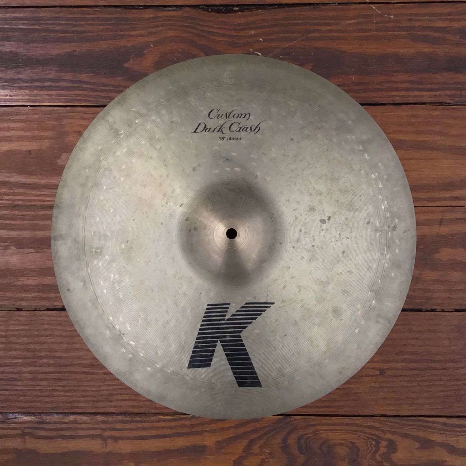 USED Zildjian K Custom 18&quot; Dark Crash Cymbal