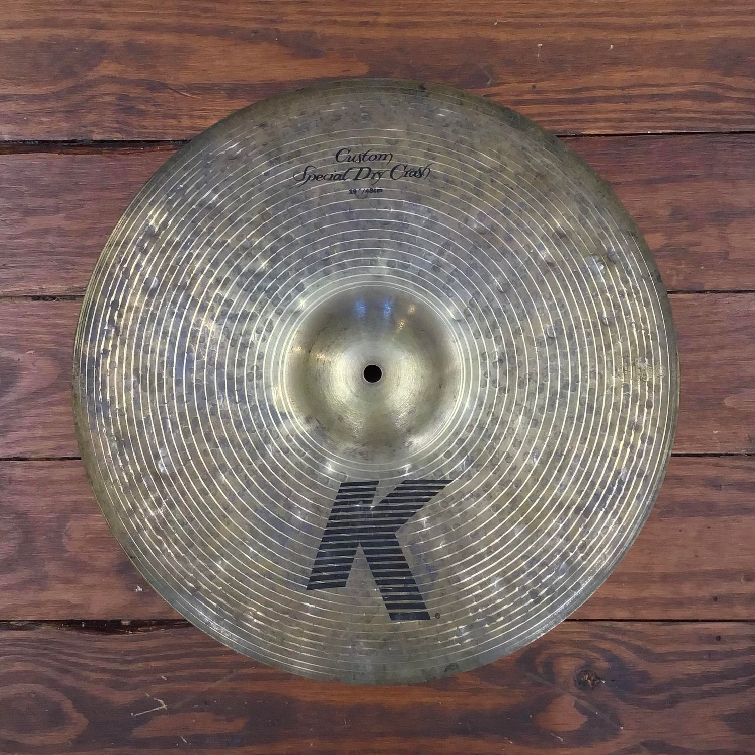 USED Zildjian K Custom 19&quot; Special Dry Crash Cymbal