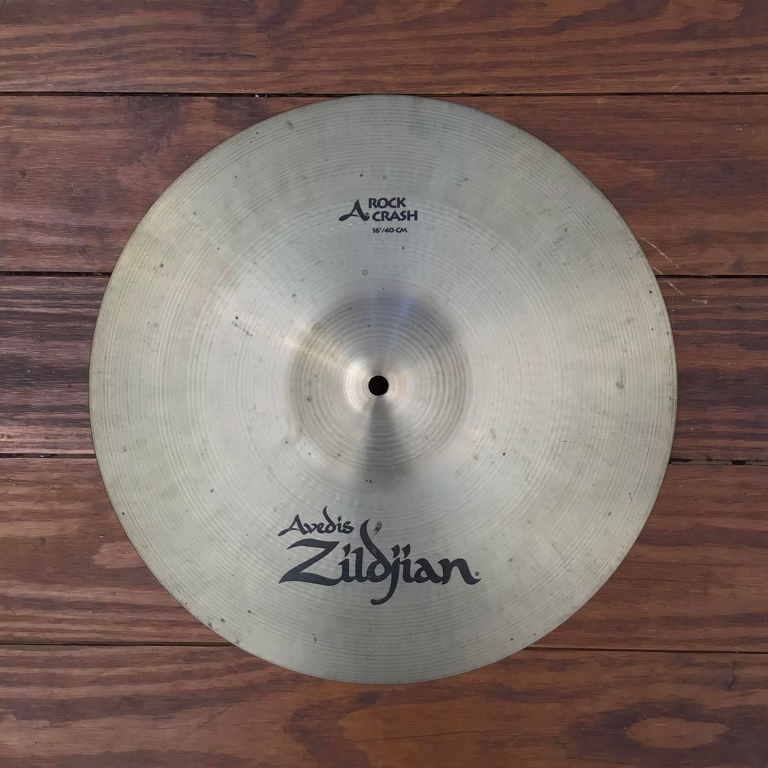 USED A Zildjian 16&quot; Rock Crash Cymbal