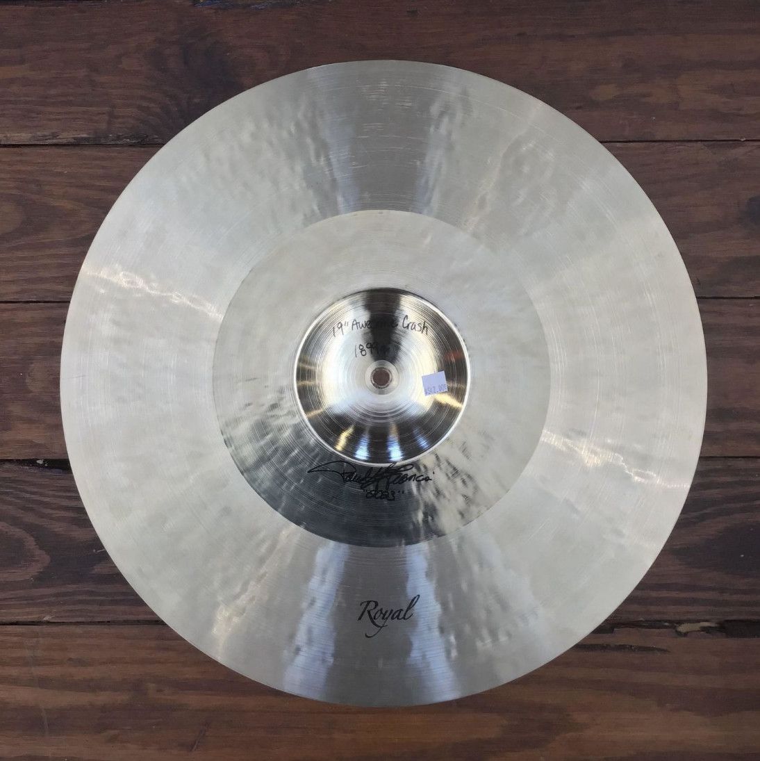 Royal 19&quot; Awesome Dual Finish Crash, 1899g