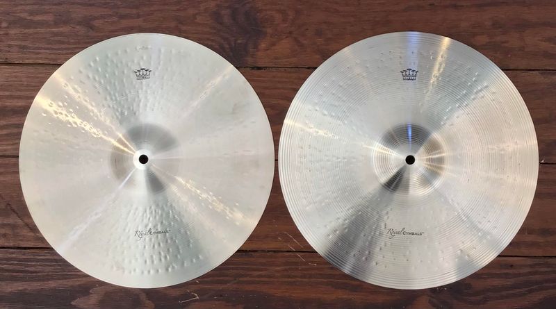 Royal 14” Hi Hat Pair, 1032g Top/1378g Bottom