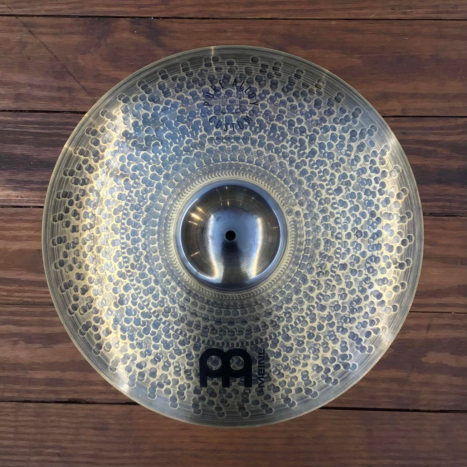 USED Meinl Pure Alloy Custom 20&quot; Medium Thin Crash Cymbal