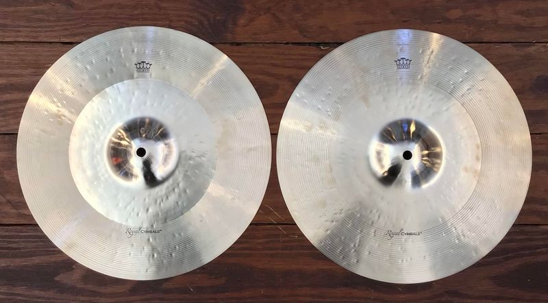 Royal 14” Dual Finish Hi Hat, 1007g Top/1304g Bottom