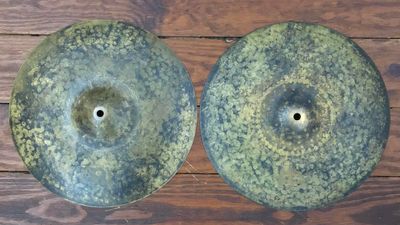 USED Meinl Byzance Vintage 14" Pure Hi-Hat Cymbals (Pair)