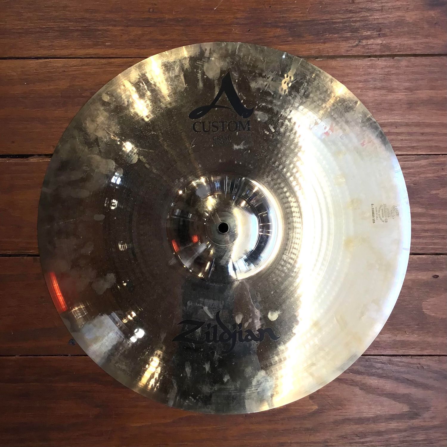 USED Zildjian A Custom 19&quot; Crash Cymbal