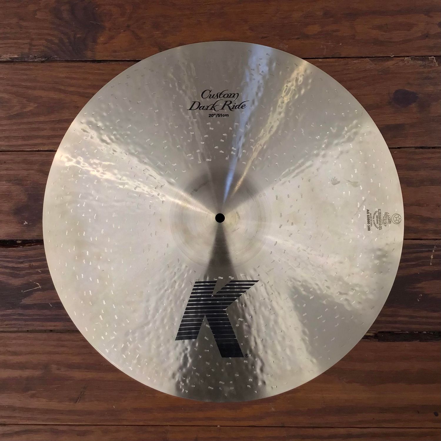 USED Zildjian K Custom 20&quot; Dark Ride Cymbal