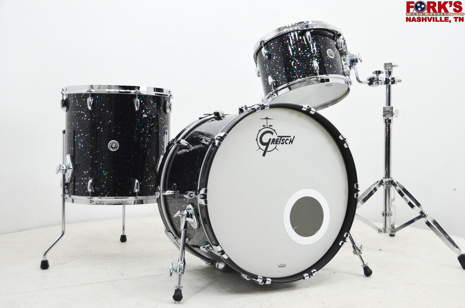 Pre-Owned Gretsch Brooklyn 3pc Drum Kit - &quot;Mardi Gras&quot;