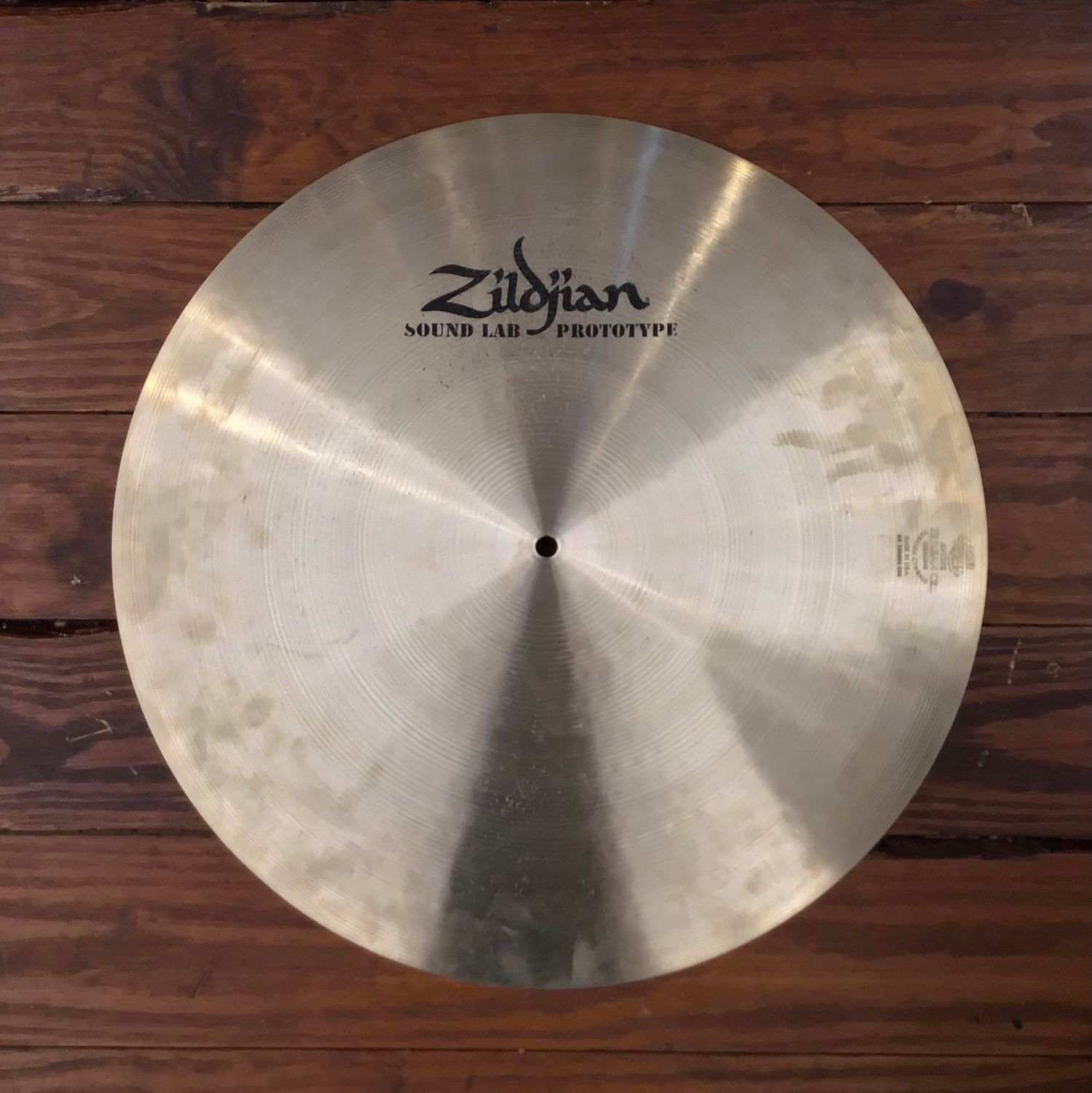USED A Zildjian Sound Lab Prototype 21&quot; Flat Ride Cymbal