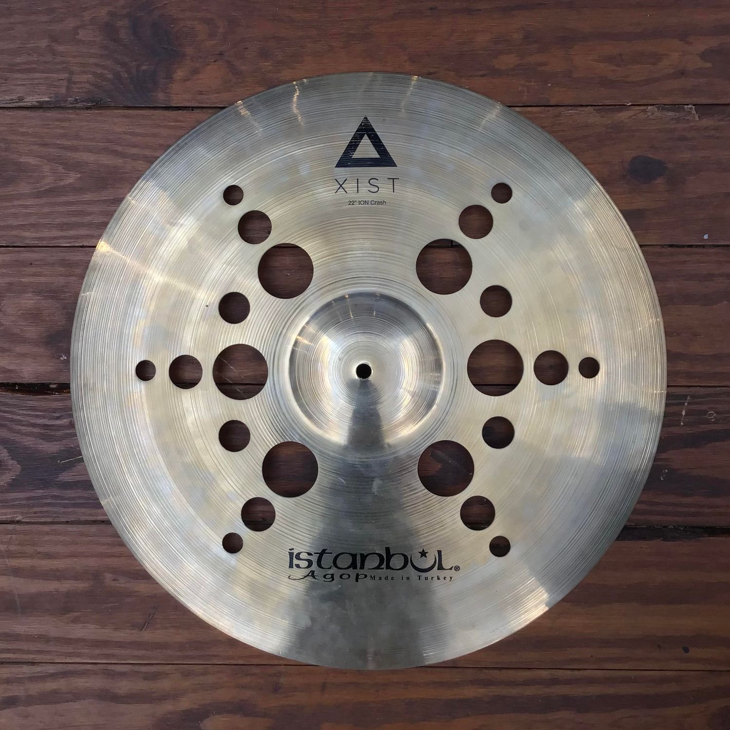USED Istanbul Agop XIST 22&quot; ION Crash Cymbal