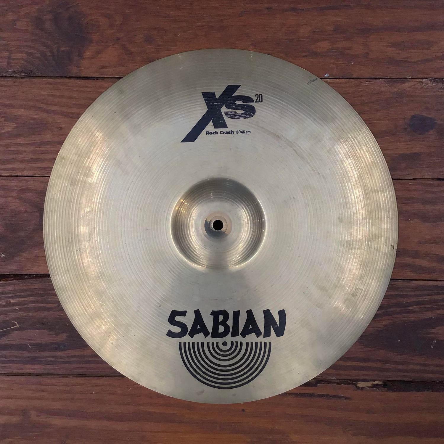 USED Sabian XS20 18&quot; Rock Crash Cymbal