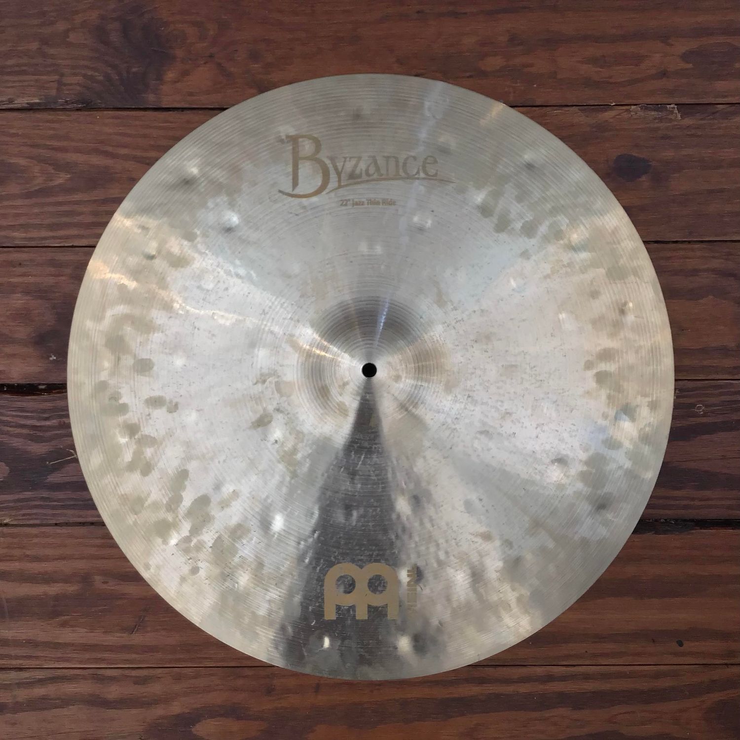 USED Meinl Byzance Jazz 22&quot; Thin Ride Cymbal