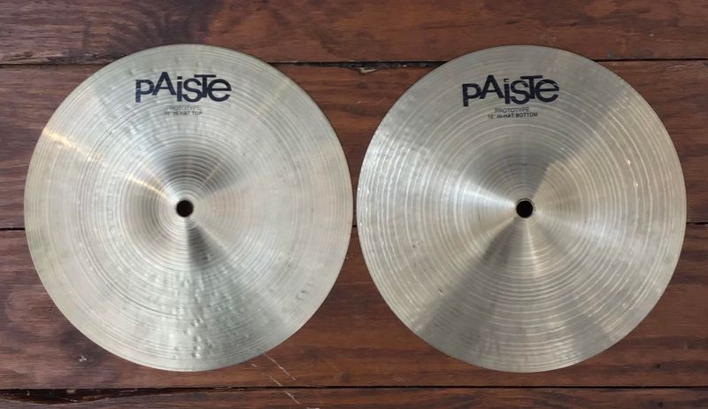 USED Paiste Prototype 10&quot; Hi-Hat Cymbals (Pair)