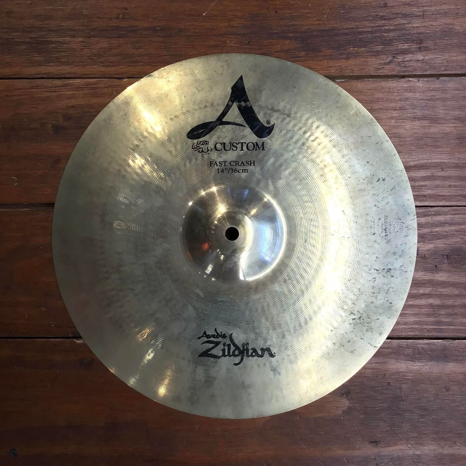 USED Zildjian A Custom 14&quot; Fast Crash Cymbal