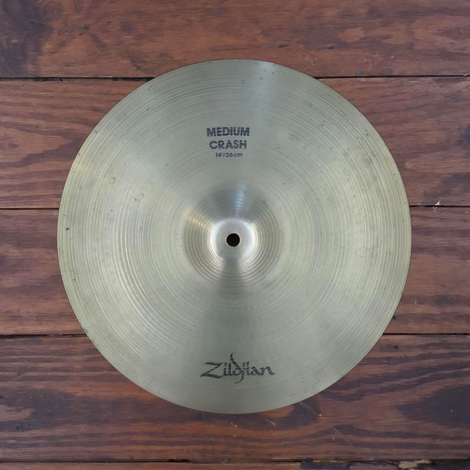 USED A Zildjian 14&quot; Medium Crash Cymbal