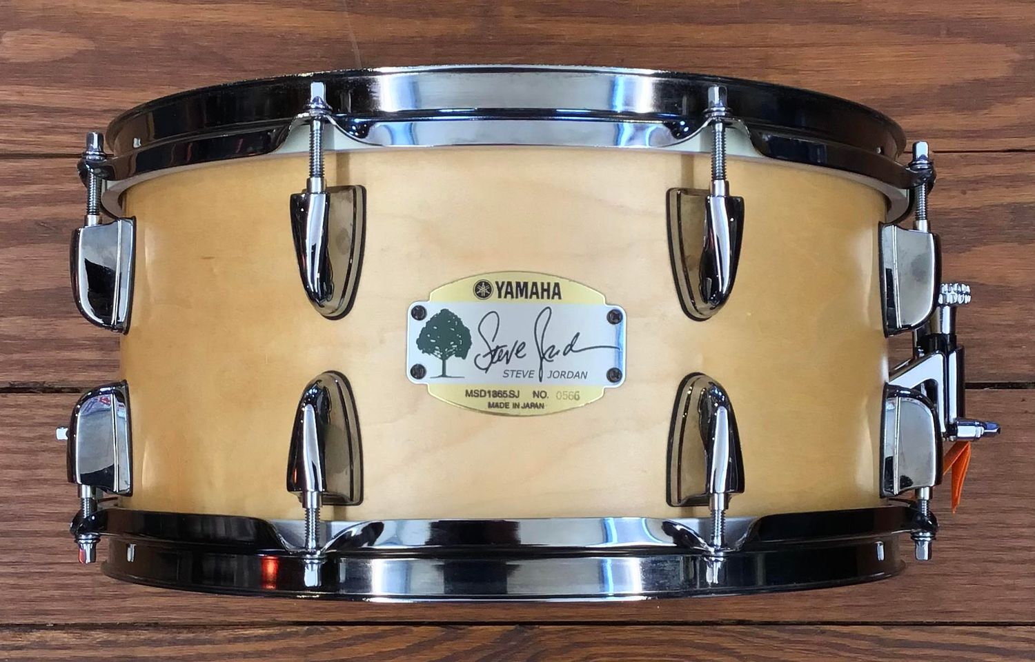 USED Yamaha 6.5x13 Steve Jordan Signature Snare Drum