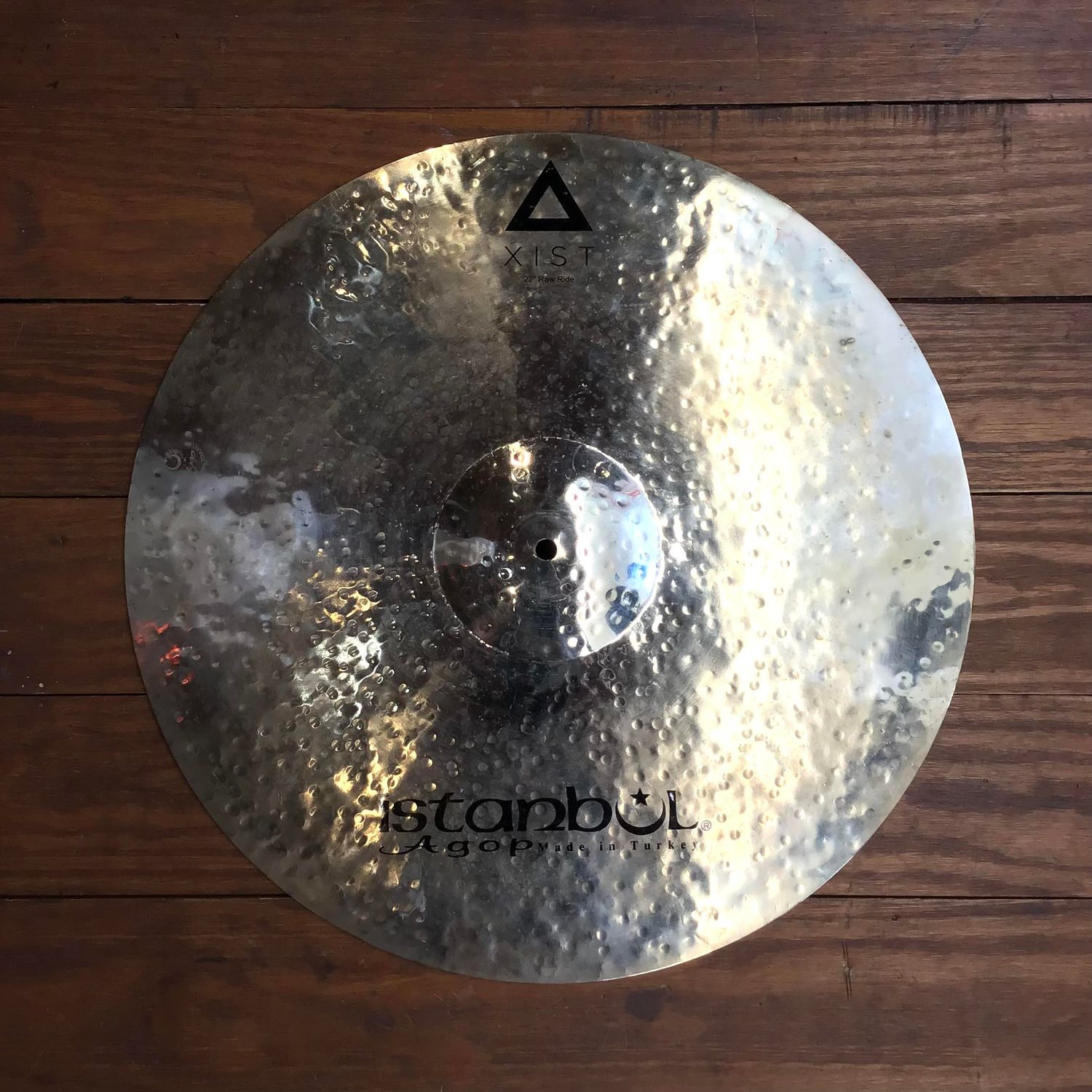 USED Istanbul Agop XIST 22&quot; Raw Brilliant Ride Cymbal