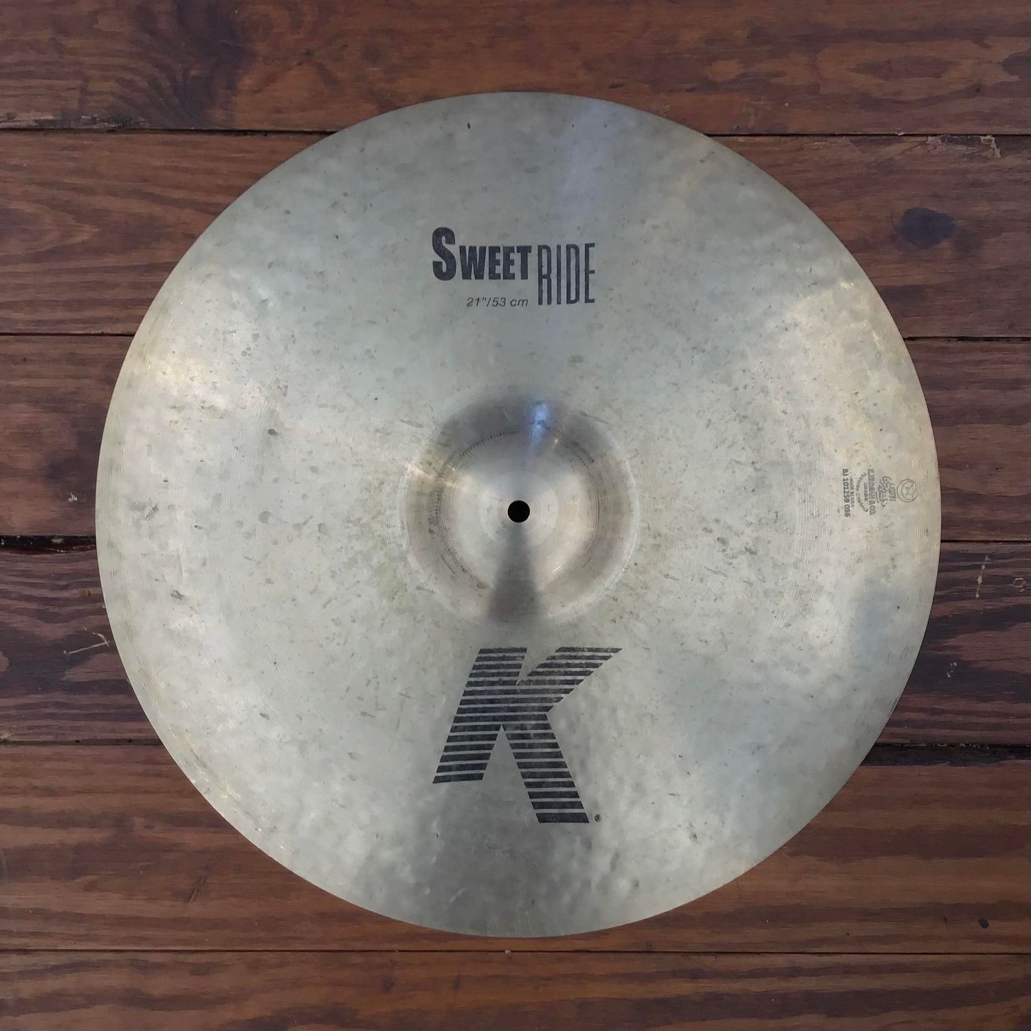USED Zildjian K 21&quot; Sweet Ride Cymbal