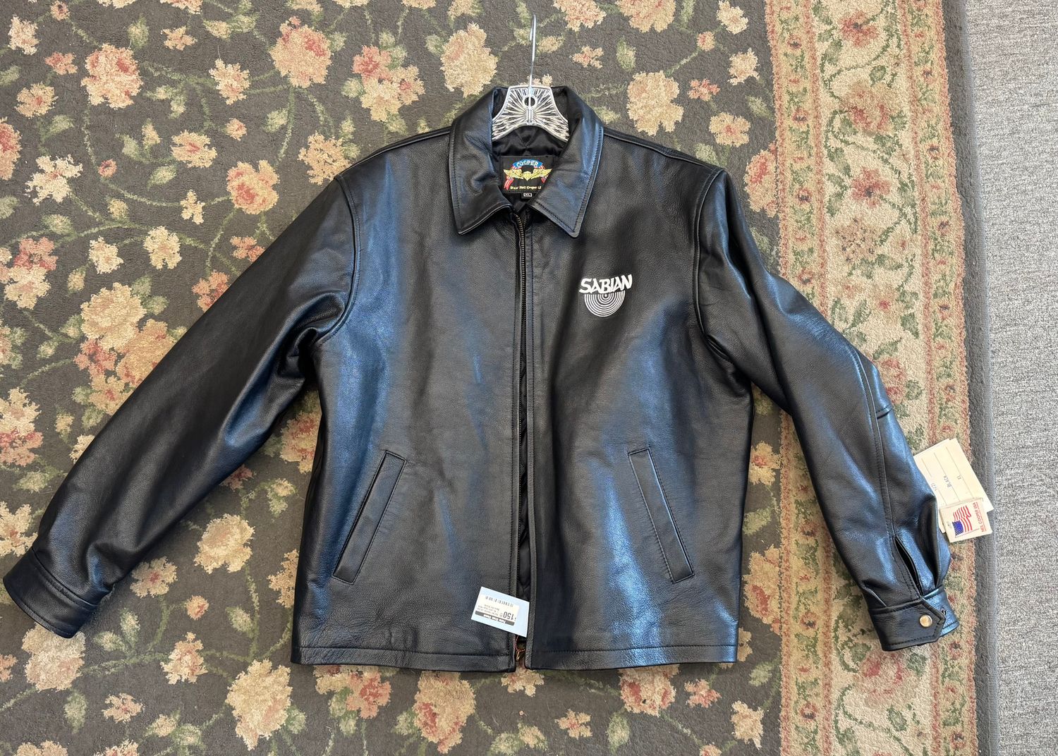 Sabian leather Jacket - XL with tags /NOS (New Old Stock)