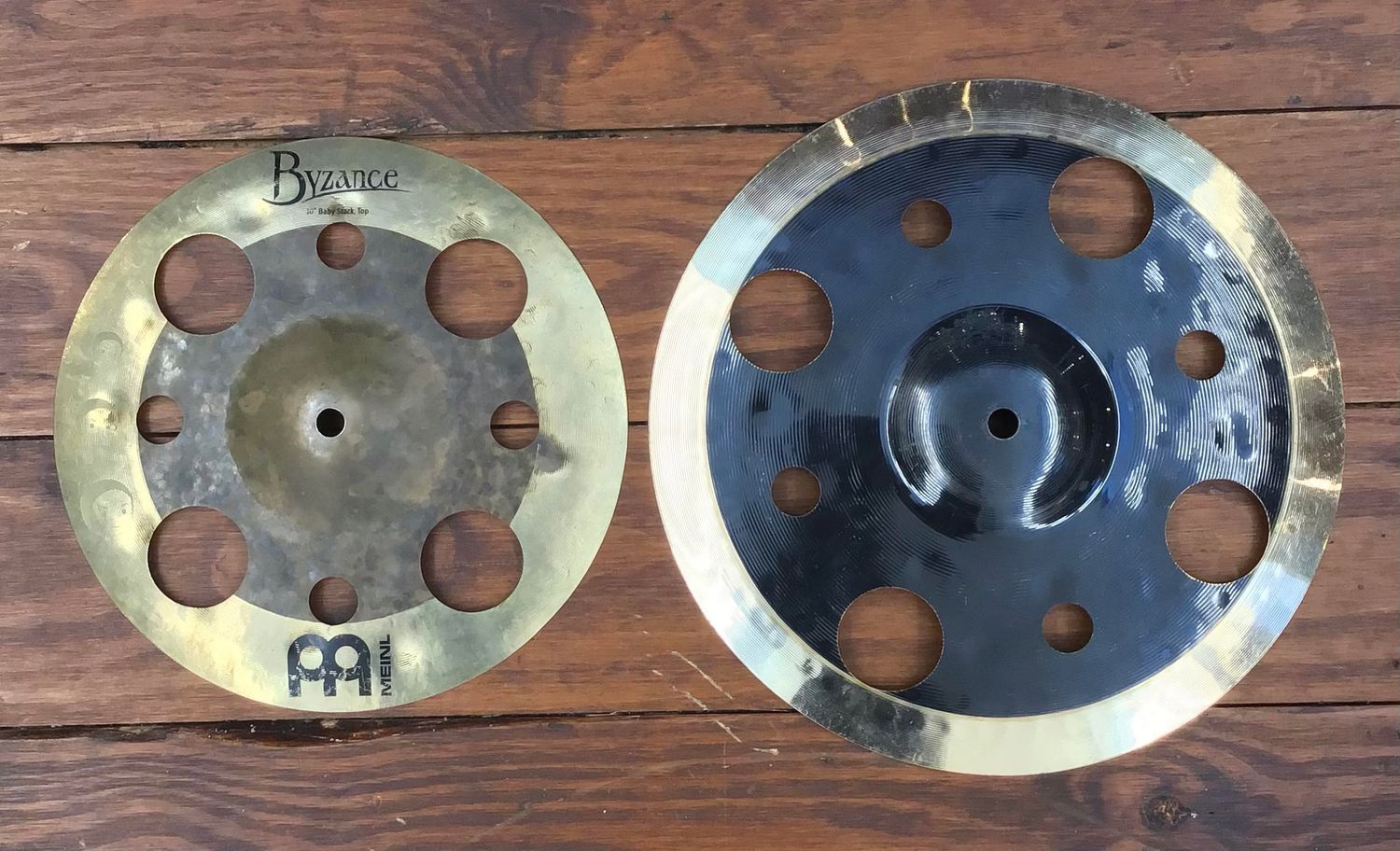 USED Meinl Artist Concept 10&quot;/12&quot; Luke Holland Baby Stack Cymbals (Pair)
