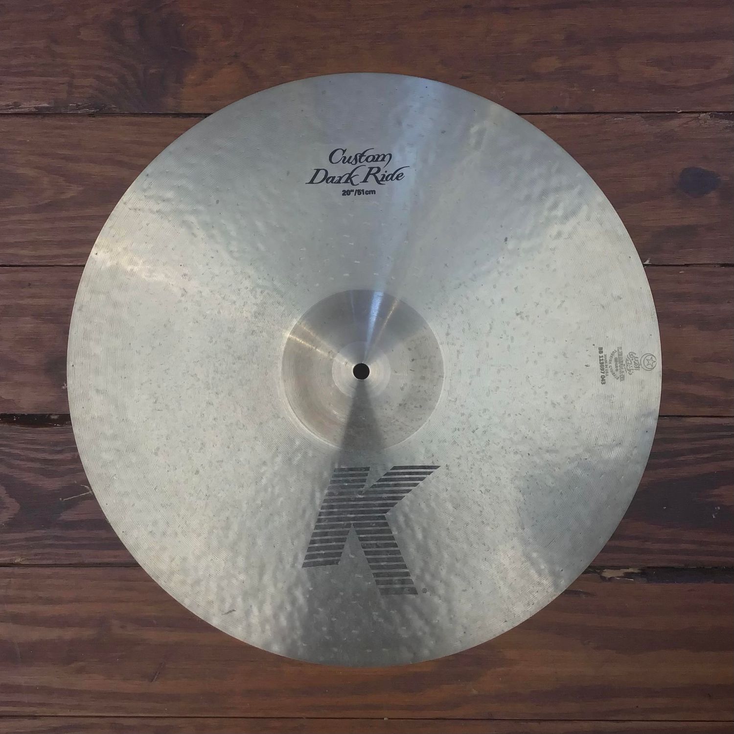 USED Zildjian K Custom 20&quot; Dark Ride Cymbal