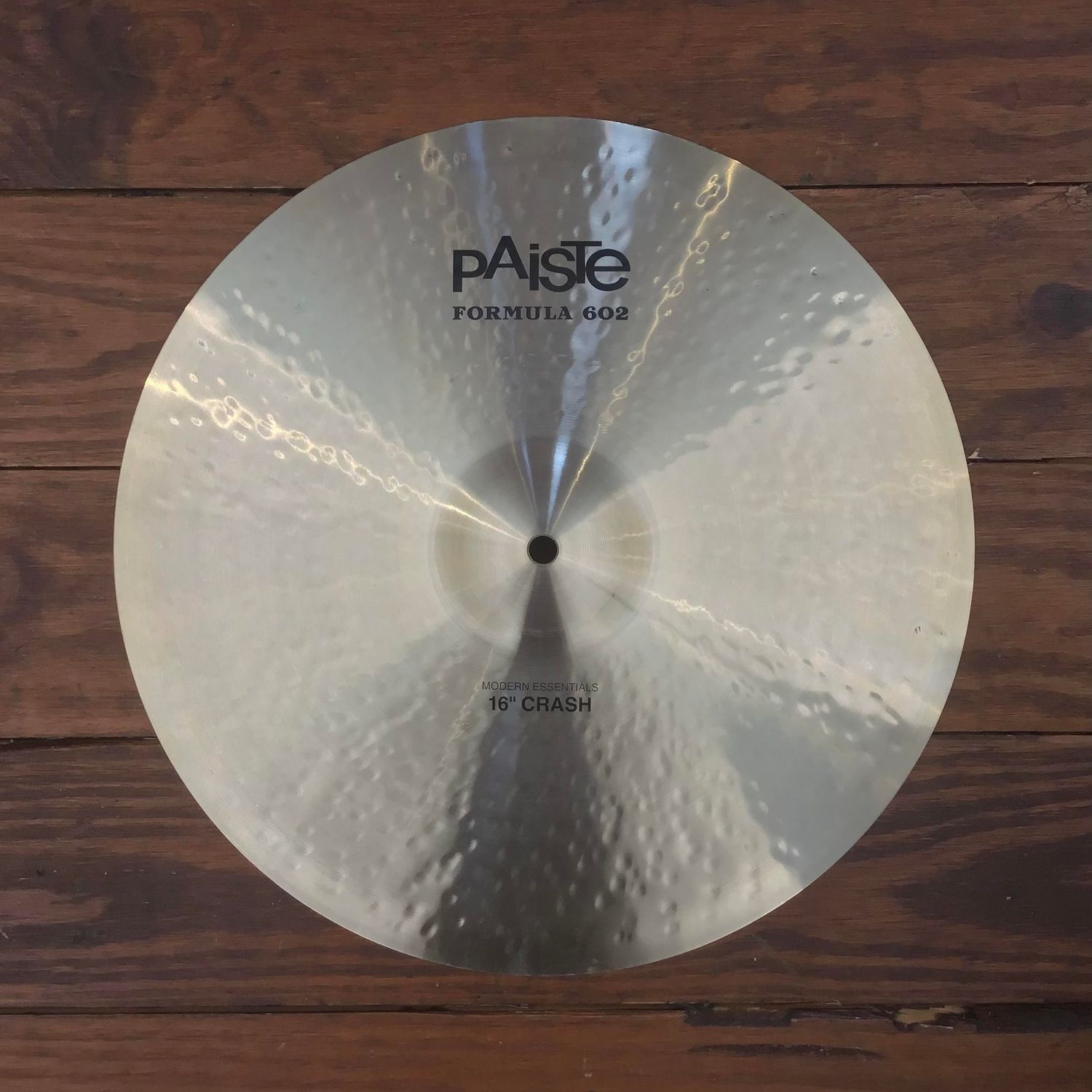 USED Paiste Formula 602 16&quot; Modern Essentials Crash Cymbal