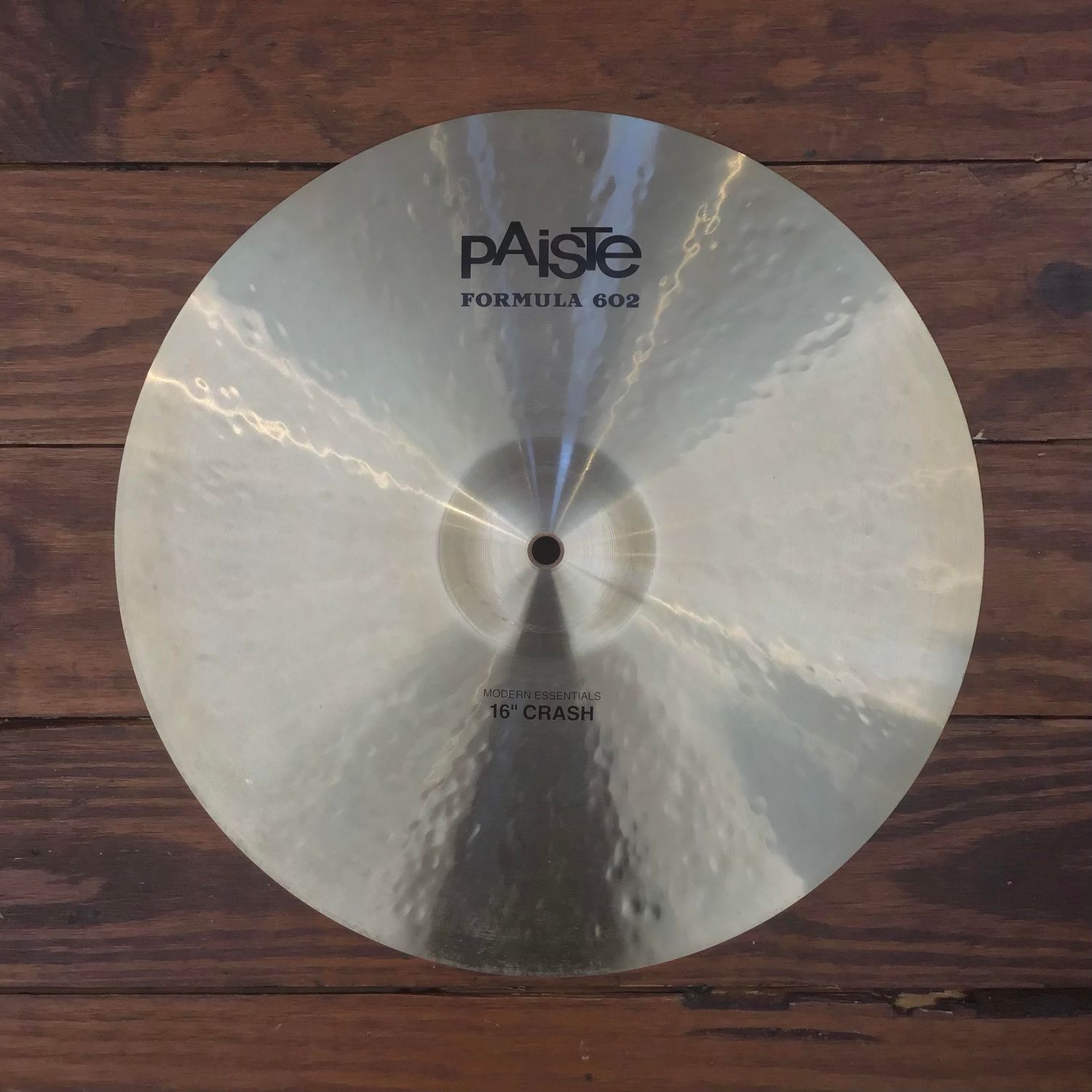 USED Paiste Formula 602 16&quot; Modern Essentials Crash Cymbal