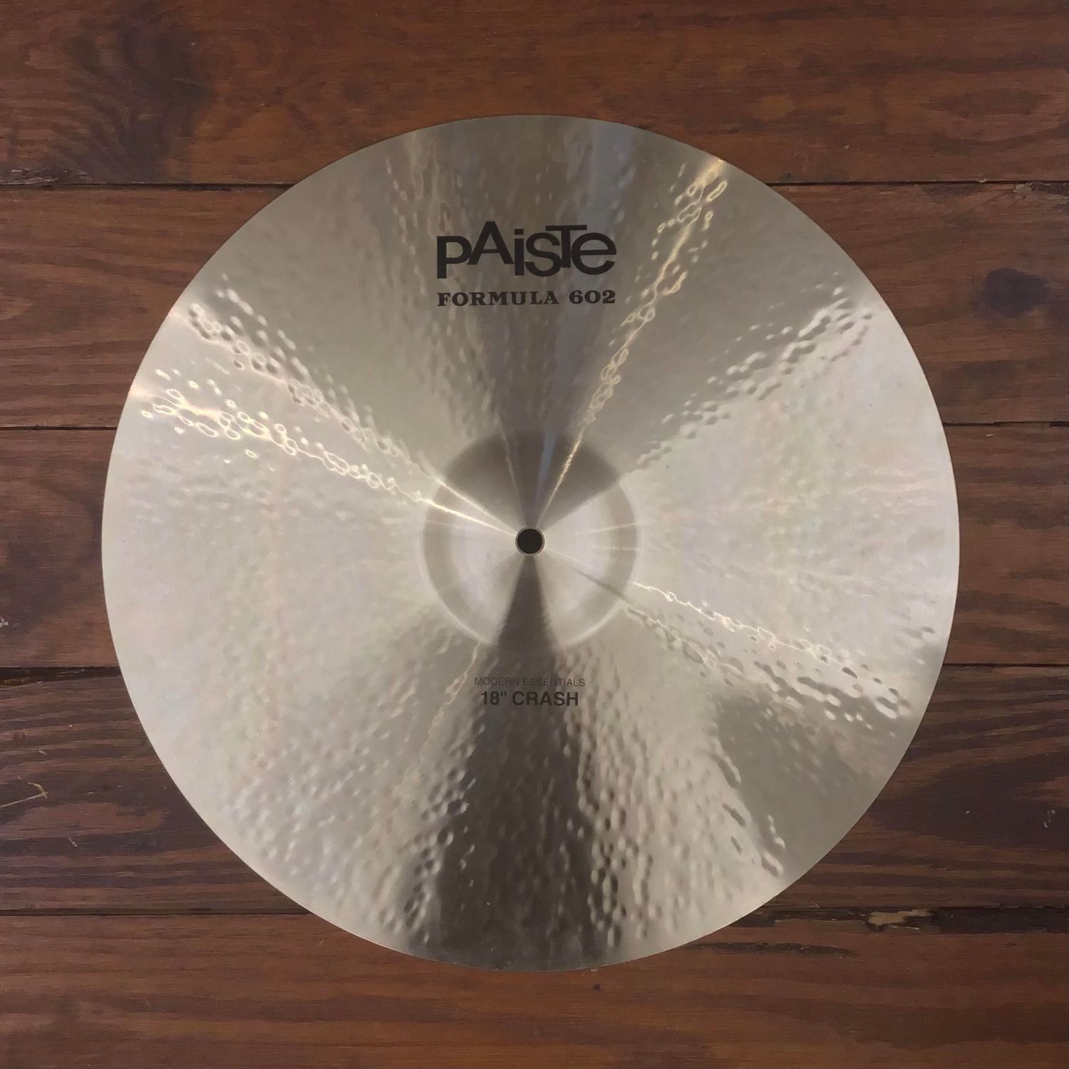 USED Paiste Formula 602 18&quot; Modern Essentials Crash Cymbal