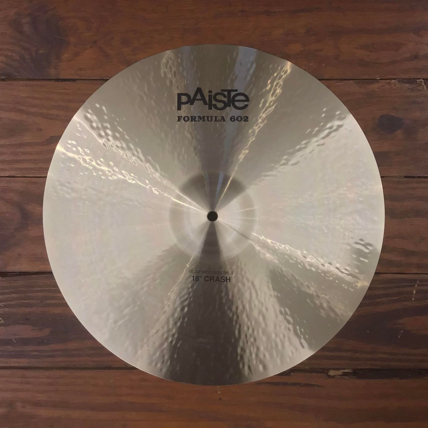 USED Paiste Formula 602 18&quot; Modern Essentials Crash Cymbal