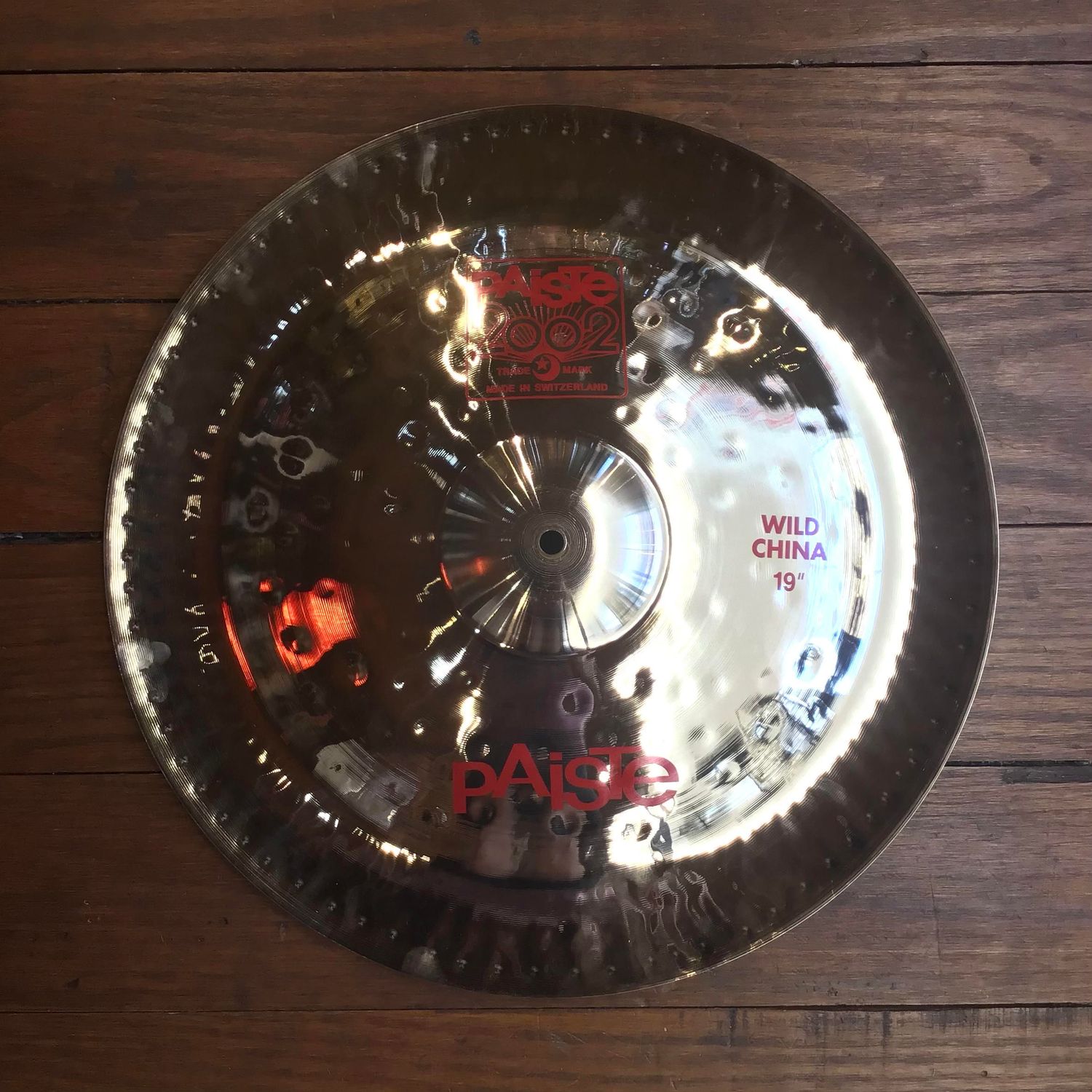 USED Paiste 2002 19&quot; Wild China Cymbal