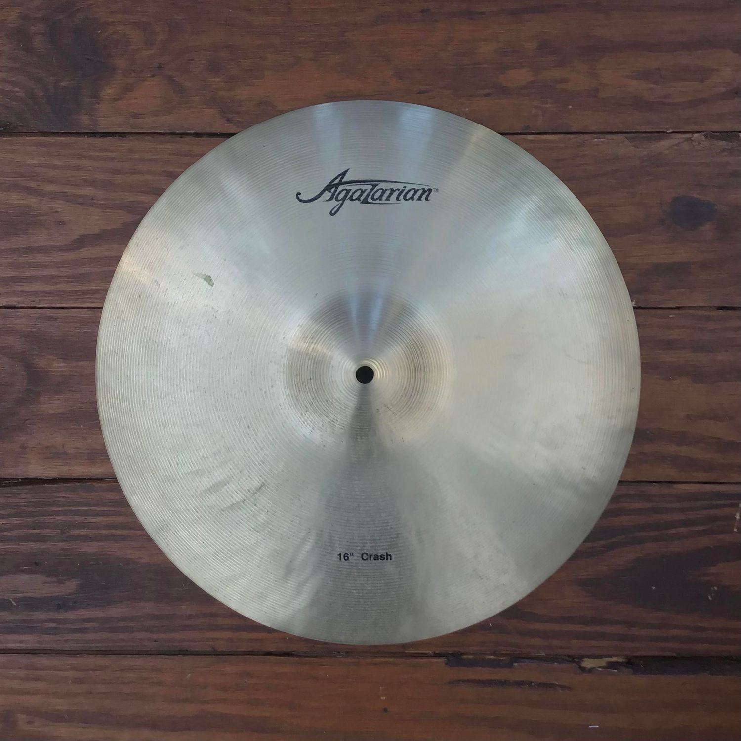 USED Agazarian 16&quot; Crash Cymbal