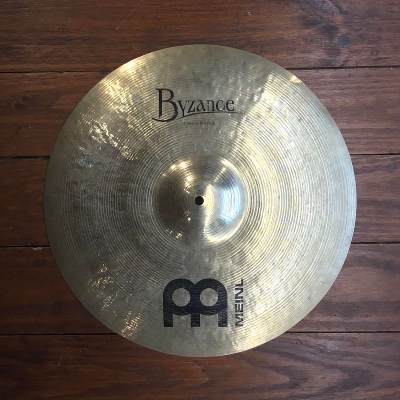 USED Meinl Byzance Brilliant 18&quot; Medium Thin Crash Cymbal
