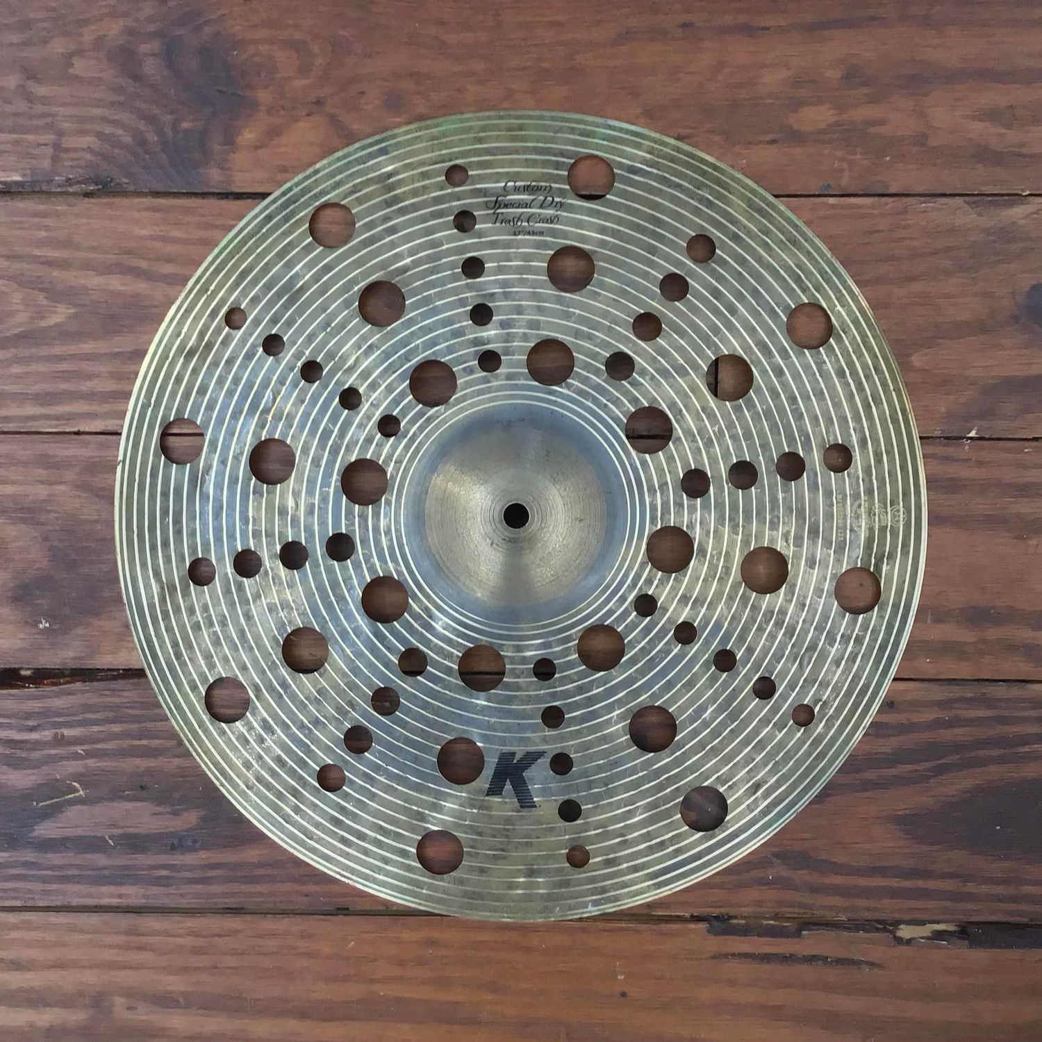 USED Zildjian K Custom 17&quot; Special Dry Trash Crash Cymbal