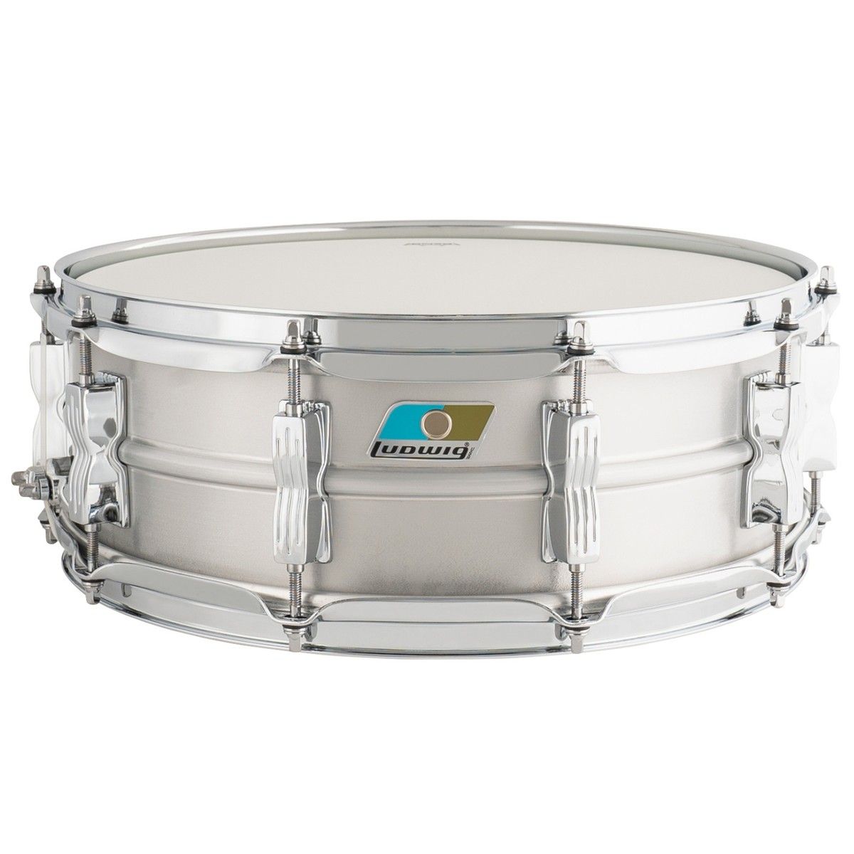 Ludwig 5X14 10-Lug Acrolite Aluminum Snare Drum