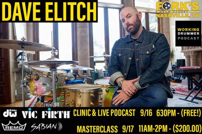 DAVE ELITCH 2025 MASTERCLASS TICKET