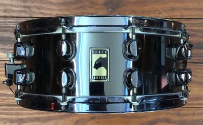 USED Mapex Black Panther 5.5x14 Premium Brass (Black Chrome) Snare Drum