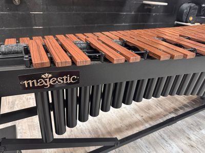 Majestic Quantum 4.6 Octave Synthetic Bar Marimba on Field Frame